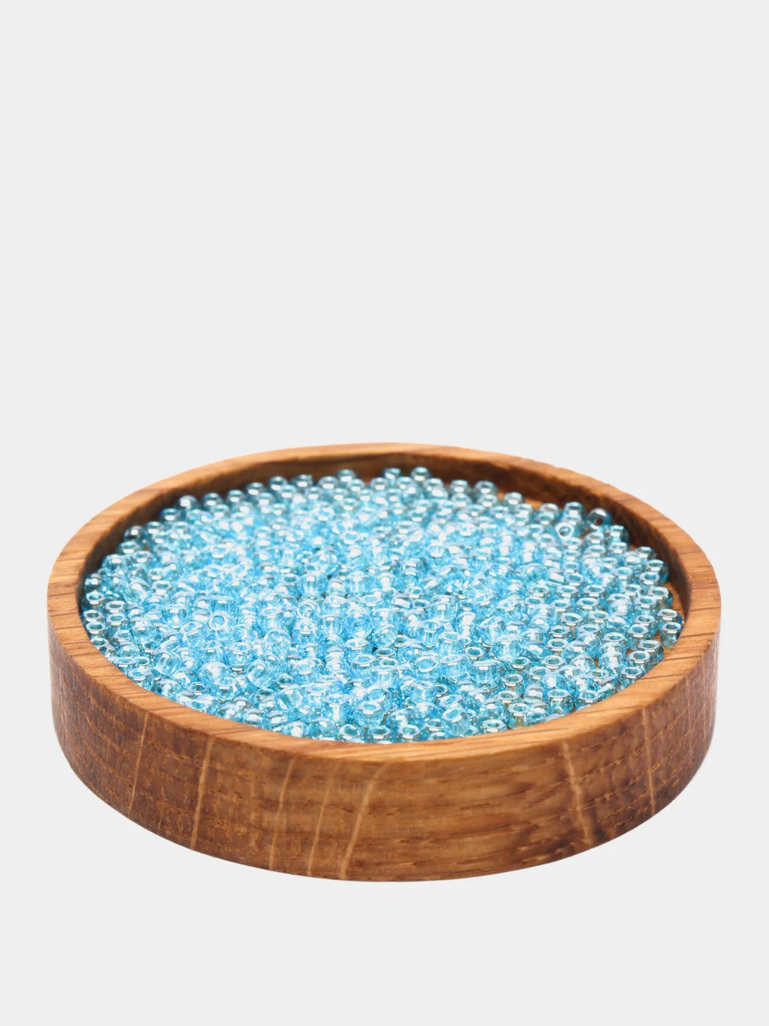 Ледяной чешский бисер Preciosa 10/0, Transparent sfinx, 10 и 50 грамм