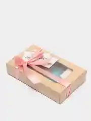 Розовый подарочный СПА набор