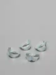 Белый силиконовые накладки на уголки