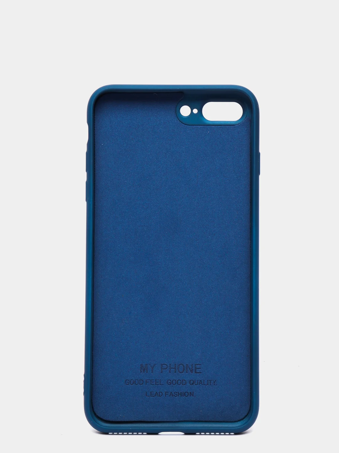 Темно-синий чехол для Apple iPhone 7 Plus / 8 Plus силиконовый