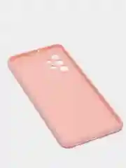 Розовый чехол для Samsung A32 4G цветной матовый