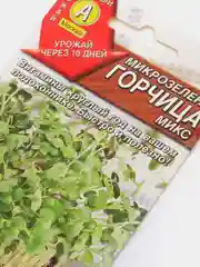 Семена Микрозелень "Горчица микс"