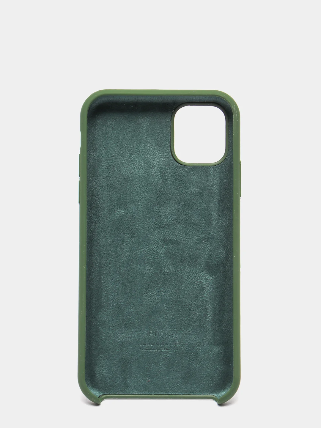 Зеленый чехол силиконовый для iPhone  Silicone 7/8/,7/8 Plus,X/ XS,XS Max,XR,11,11 Pro,11 Pro Max