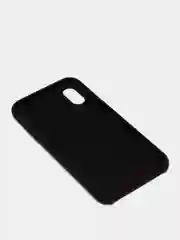 Черный чехол Silicone Case iPhone 5 5s se 6 6s 7 8 7 8+ Plus XR X XS 11 11 Pro Max 12 mini