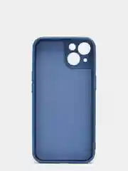 Темно-синий чехол с защитой камеры и мягкой подкладкой для iPhone 13 / 13 Pro / 12 Pro, 12 Pro Max, 11