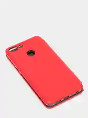 Красный чехол-книжка на Huawei Honor 9 Lite, Хуавей Хонор 9 Лайт