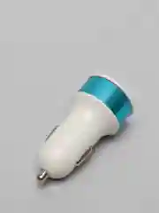 Синий автомобильное зарядное устройство, 2 USB, 2.1 А