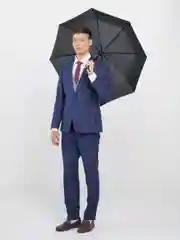 Зонт автоматический черный