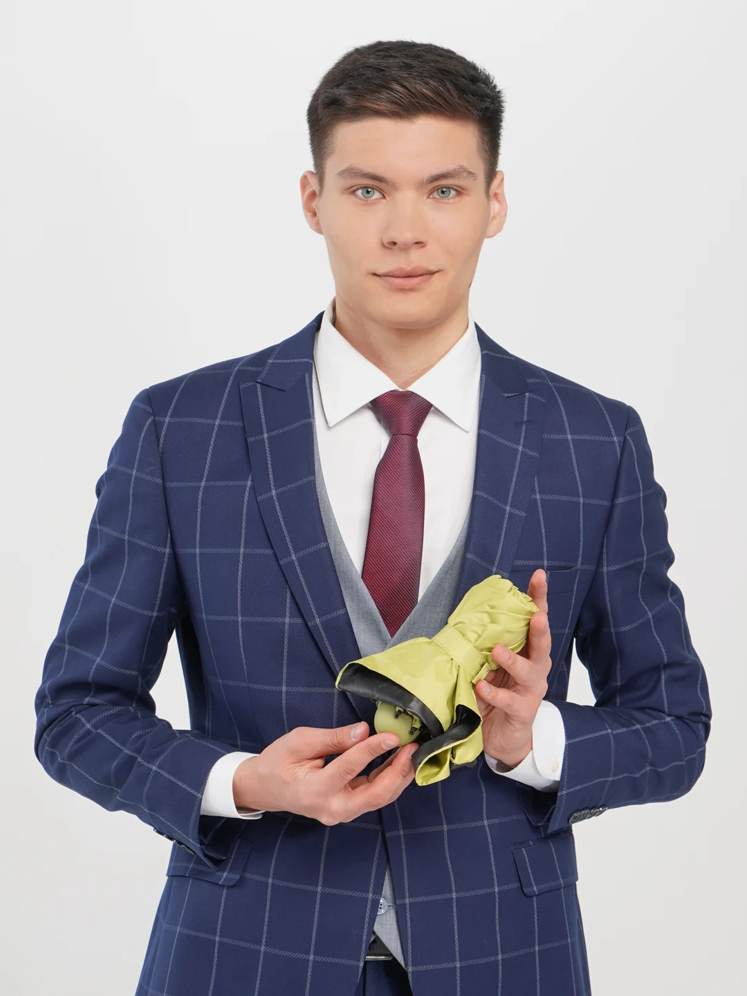 Оливковый зонт унисекс, маленький дорожный зонт, компактный мини зонт, карманный мужской и женский