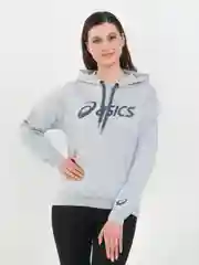 Толстовка женская Asics с капюшоном и карманом в виде кенгуру спереди