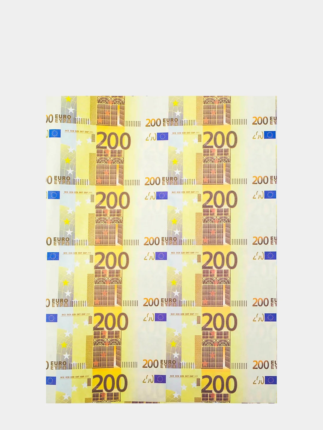 Бумага подарочная, упаковочная, "Деньги", 50 х 70 см, 3 варианта
