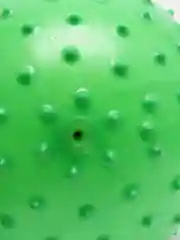 Мячик массажный, матовый пластизоль, d=18 см, 43 г, микс