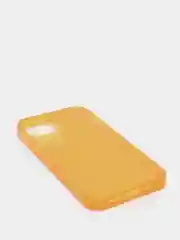 Оранжевый чехол для iPhone 13 / 13 Pro / 13 Pro Max силиконовый, неоновый, плотный, прозрачный