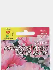 Семена цветов Астра "Королевский размер цветок яблони"