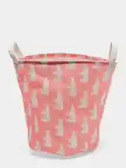 Розовый складная корзина для белья, игрушек, корзина для хранения