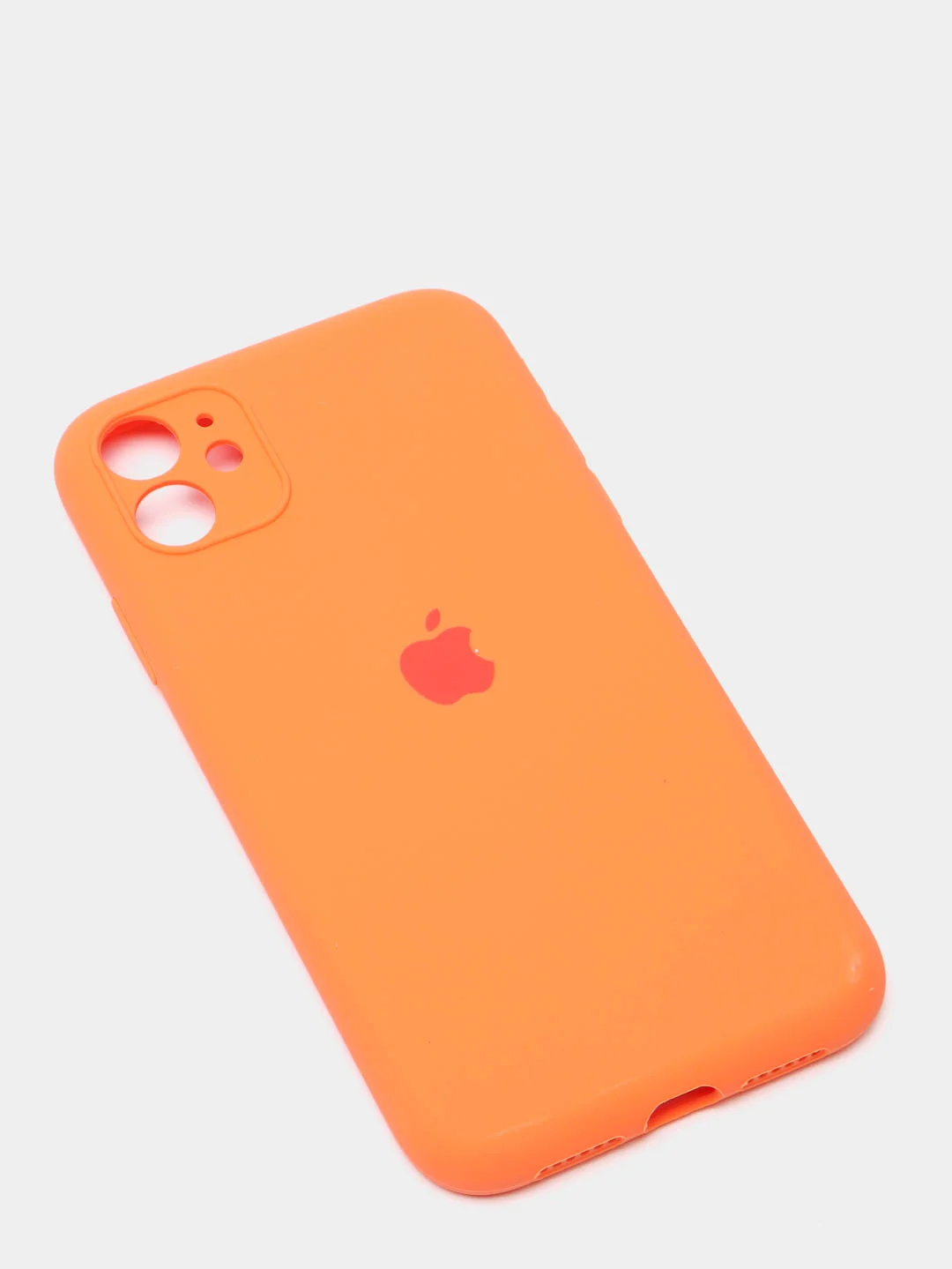 Манго чехол Silicone Case для iPhone 13 /11/12/12 ProMax с защитой камеры с бархатной подкладкой
