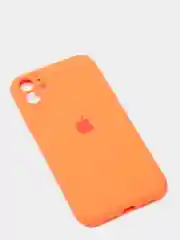 Манго чехол Silicone Case для iPhone 13 /11/12/12 ProMax с защитой камеры с бархатной подкладкой