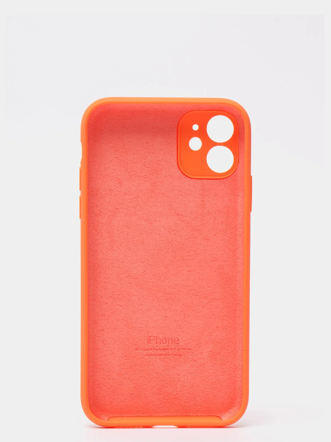 Манго чехол Silicone Case для iPhone 13 /11/12/12 ProMax с защитой камеры с бархатной подкладкой