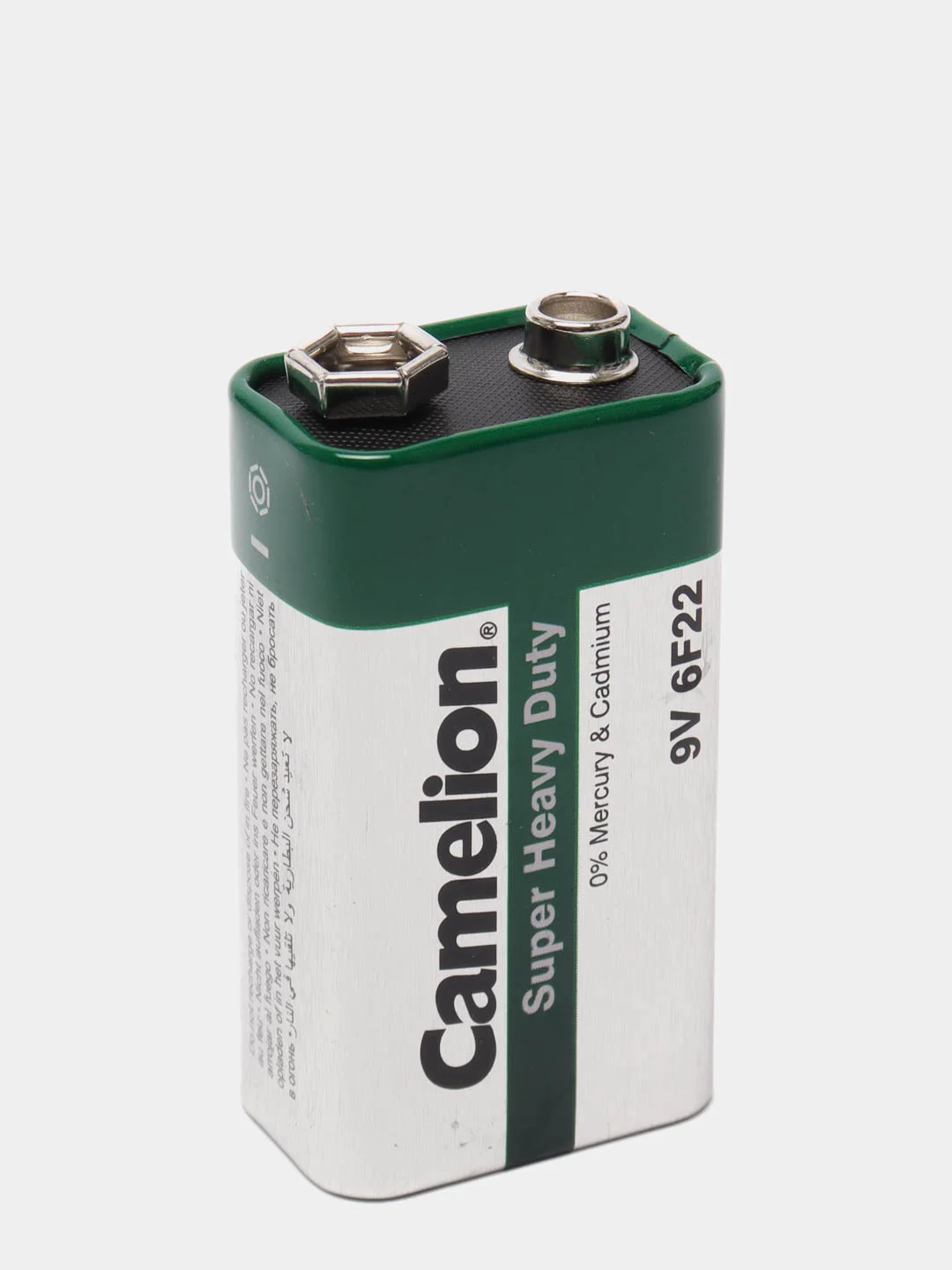 Батарейка крона 6F22 9V Camelion квадратная