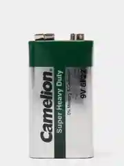 Батарейка крона 6F22 9V Camelion квадратная