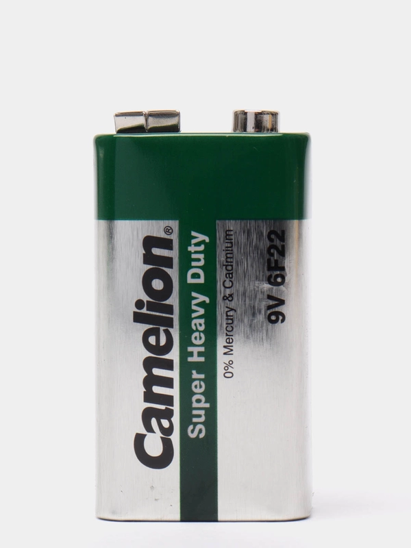 Батарейка крона 6F22 9V Camelion квадратная