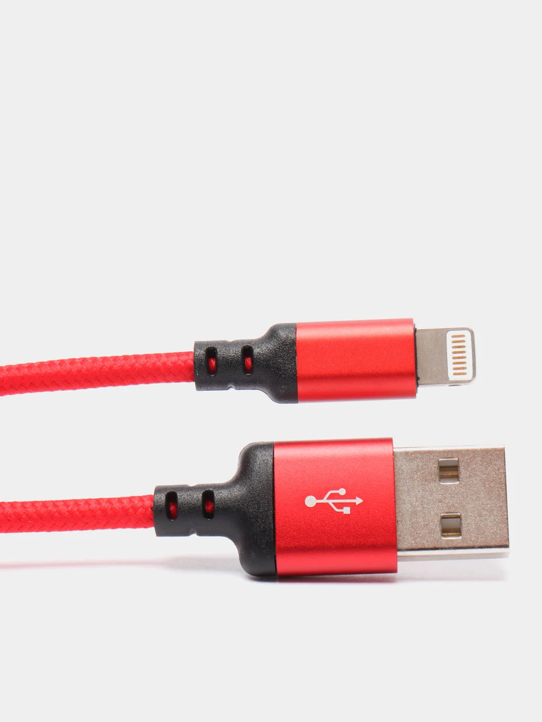 Красный кабель HOCO X14 Lightning, Micro-USB для android Type-C