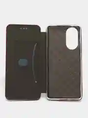 Багровый чехол-книжка Huawei Honor 50, Nova 9 (Хуавей Хонор 50, Нова 9)