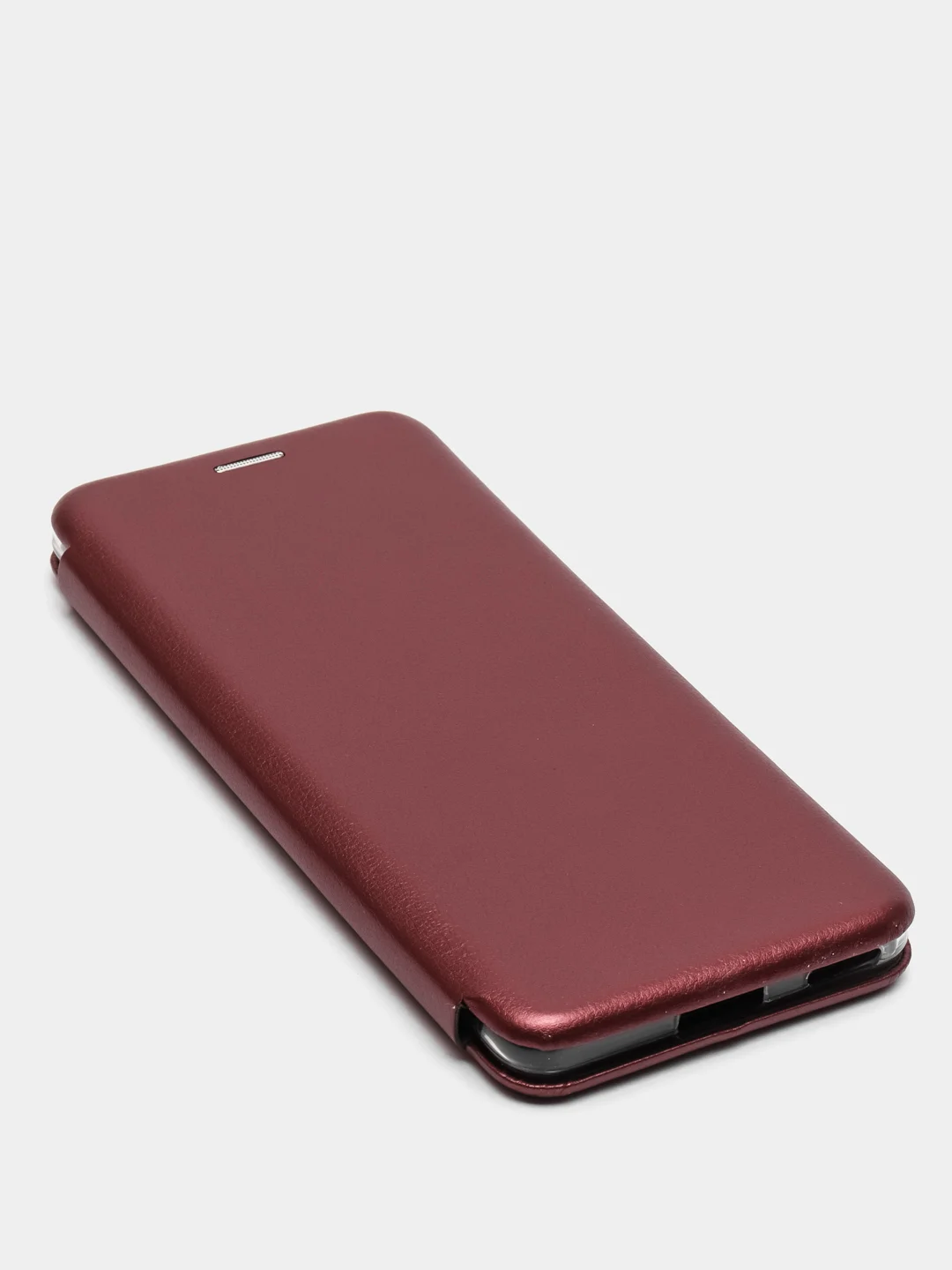 Багровый чехол-книжка Huawei Honor 50, Nova 9 (Хуавей Хонор 50, Нова 9)