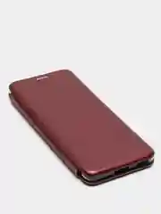 Багровый чехол-книжка Huawei Honor 50, Nova 9 (Хуавей Хонор 50, Нова 9)