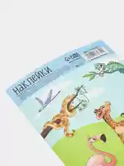 Лесной зеленый наклейки-стикеры для ежедневника.  Бумажные наклейки для творчества, 72 вида