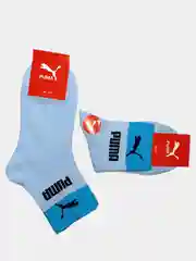 Голубой носки женские, унисекс, с принтом