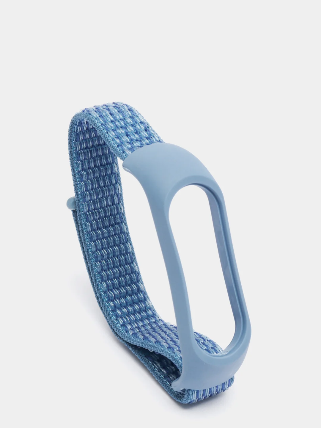 Голубой нейлоновые ремешки для фитнес-браслетов Xiaomi Mi Band 3, Mi Band 4, Mi Band 5