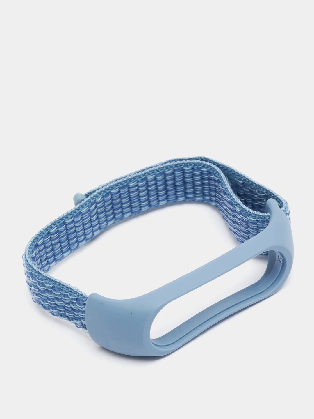 Голубой нейлоновые ремешки для фитнес-браслетов Xiaomi Mi Band 3, Mi Band 4, Mi Band 5