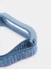Голубой нейлоновые ремешки для фитнес-браслетов Xiaomi Mi Band 3, Mi Band 4, Mi Band 5