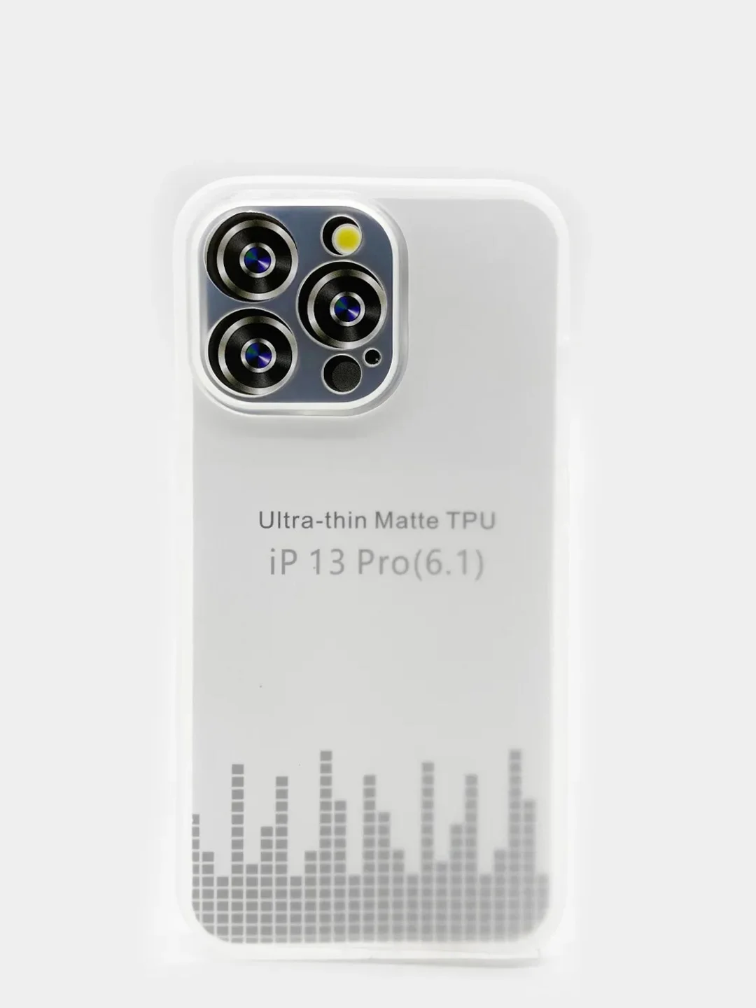 Белый чехол для iPhone 11, 7, 8, 7+, 8+, XR, 12, 12 Pro, 13, 13 Pro  матовый, мягкий