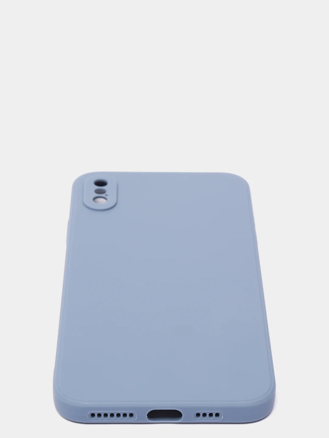 Голубой чехол для iPhone 7,8,7plus,8plus,X,XS,XR,XS MAX,11PROMAX,12MINI,12PROMAX силиконовый