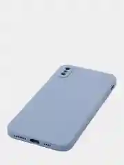 Голубой чехол для iPhone 7,8,7plus,8plus,X,XS,XR,XS MAX,11PROMAX,12MINI,12PROMAX силиконовый