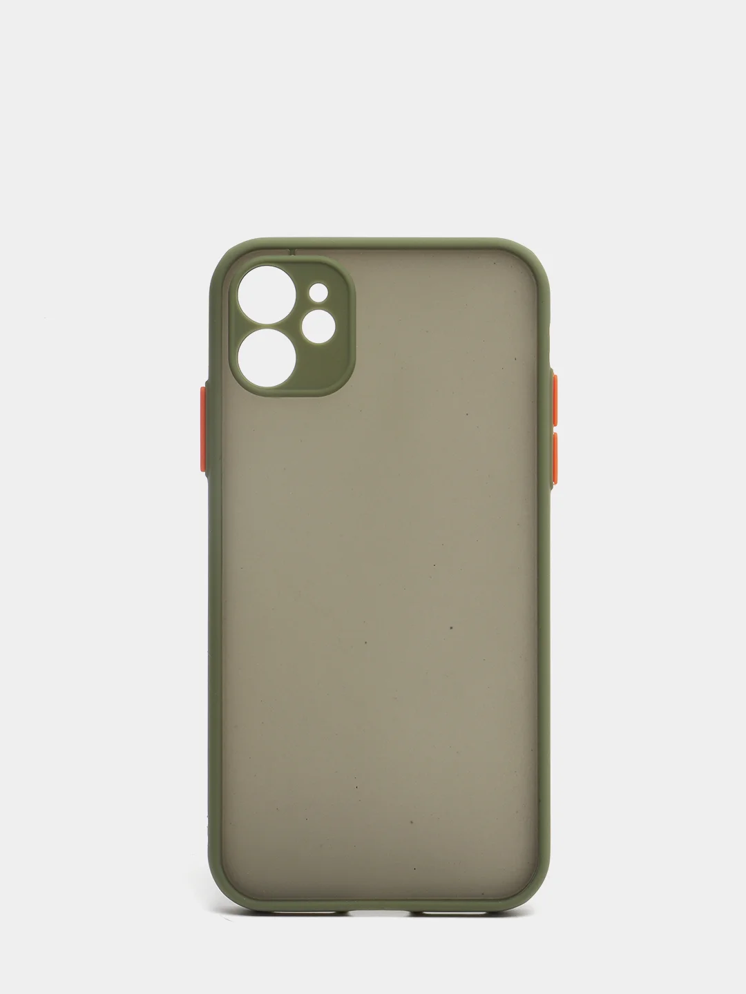 Лесной зеленый чехол матовый для iPhone 11 , 11 Pro, 11 Pro Max