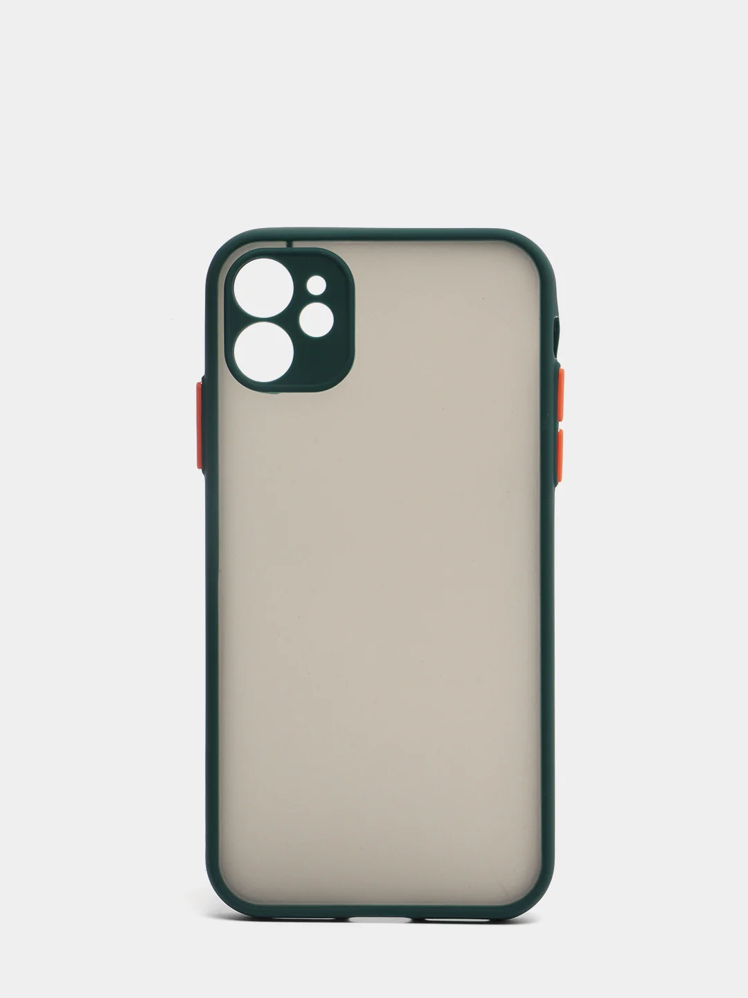 Зеленый чехол матовый для iPhone 11 , 11 Pro, 11 Pro Max