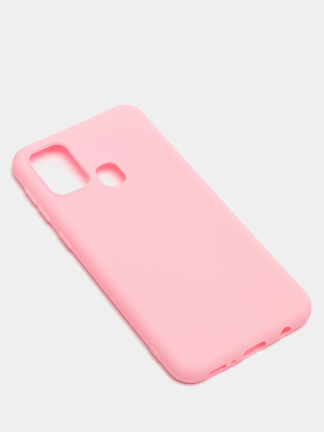 Розовый чехол Samsung Galaxy M31 / Самсунг Галакси М31 цветной, силиконовый
