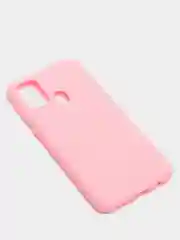 Розовый чехол Samsung Galaxy M31 / Самсунг Галакси М31 цветной, силиконовый