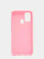 Розовый чехол Samsung Galaxy M31 / Самсунг Галакси М31 цветной, силиконовый