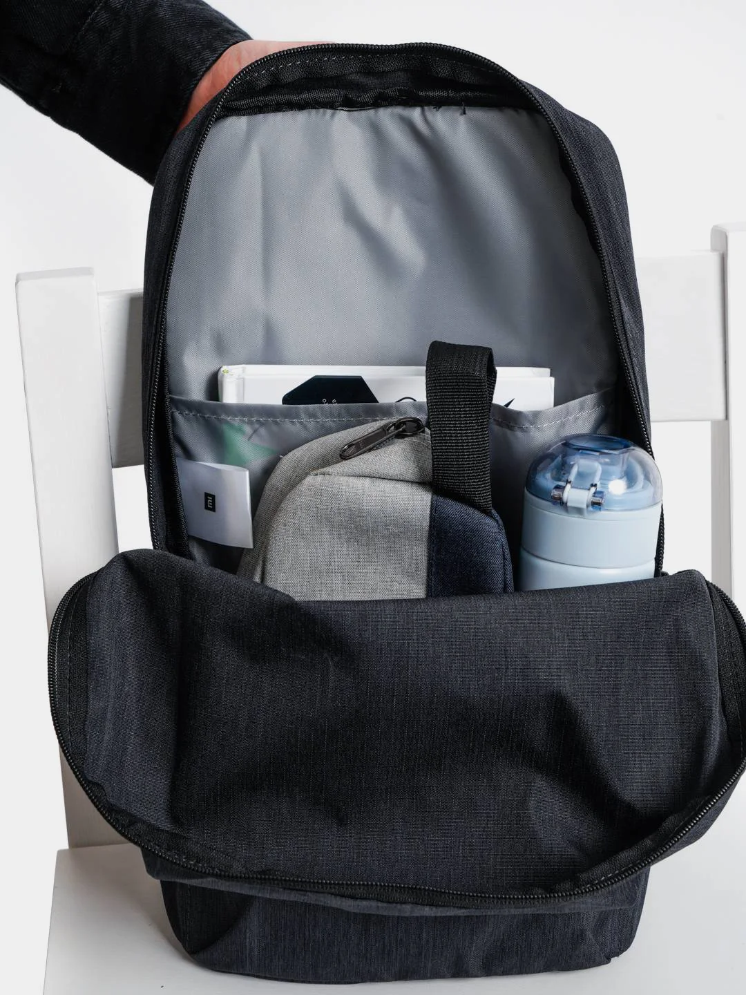 Синий рюкзак "Xiaomi Mini bag" мужской, мини городской, женская сумка, спортивная сумка, 10 л