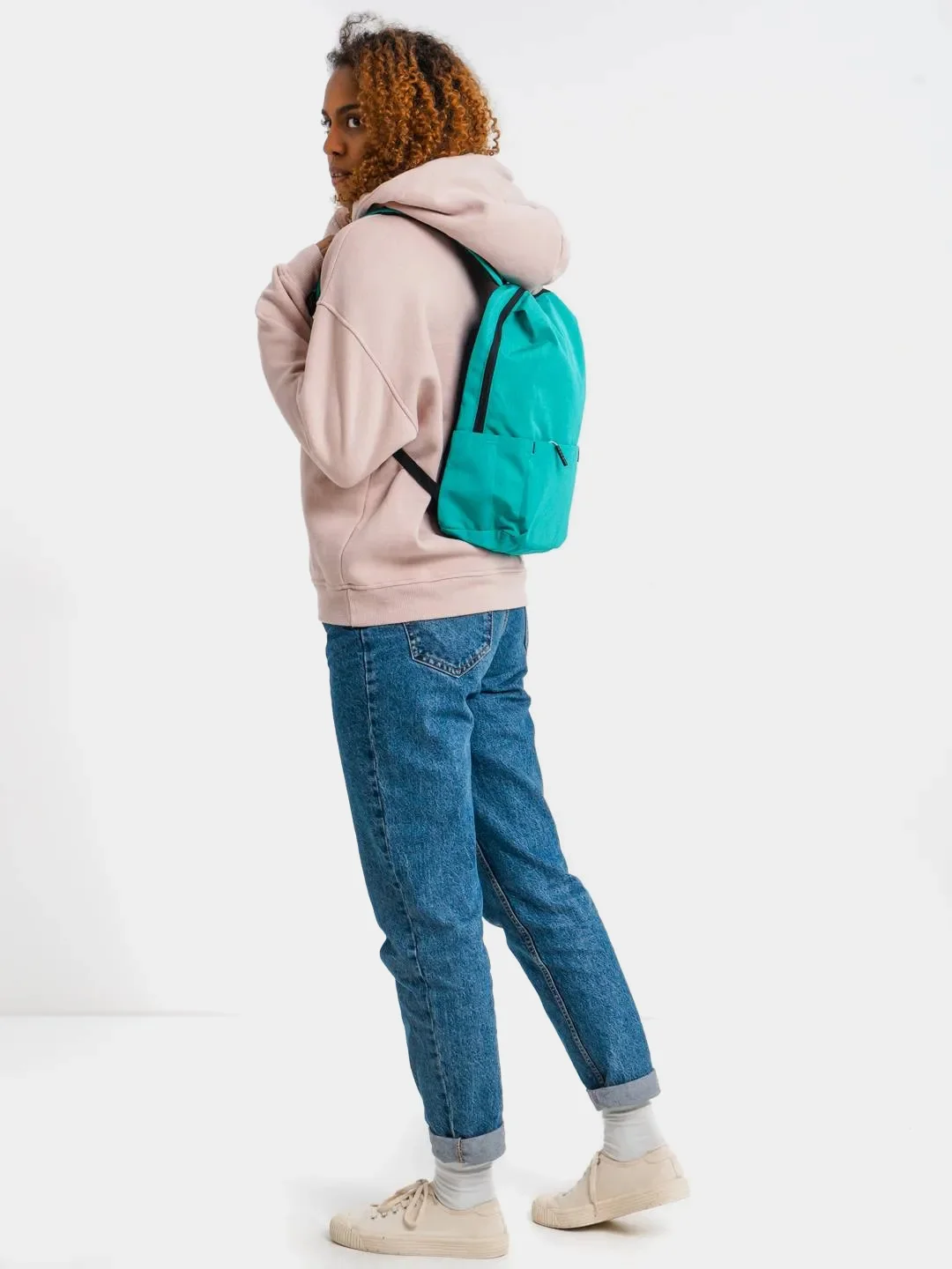 Бирюзовый рюкзак "Xiaomi Mini bag" мужской, мини городской, женская сумка, спортивная сумка, 10 л