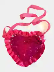 Розовый сумочка с пайетками