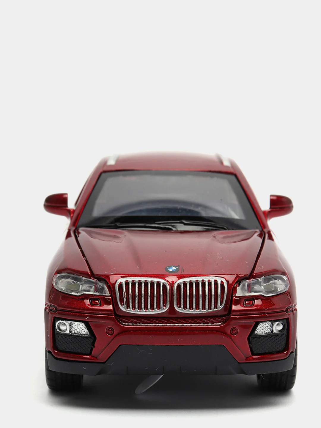 Красный модель автомобиля BMW X6, металл
