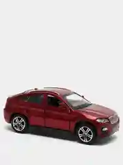Красный модель автомобиля BMW X6, металл
