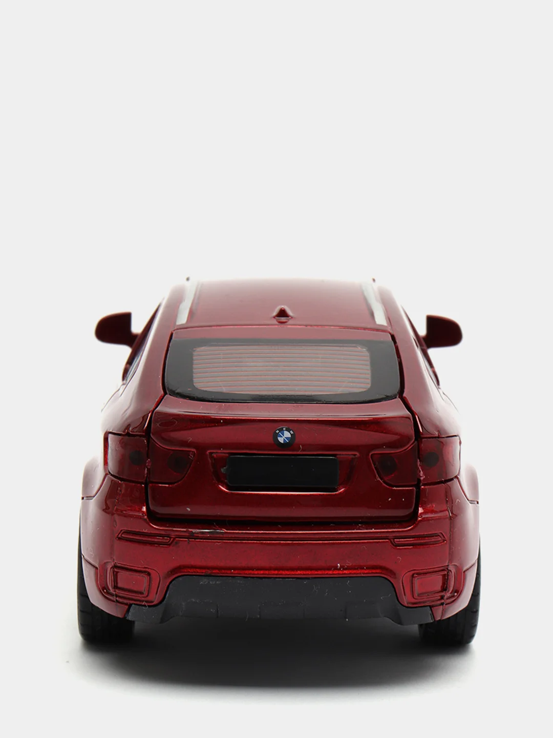 Красный модель автомобиля BMW X6, металл