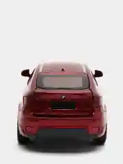 Красный модель автомобиля BMW X6, металл