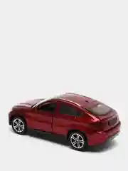 Красный модель автомобиля BMW X6, металл